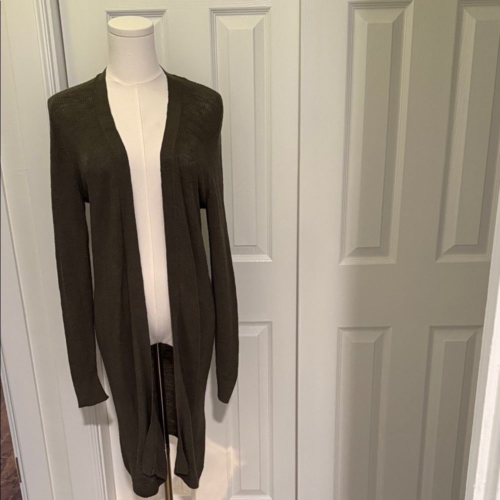 Banana Republic Dark Green Women's Cardigan